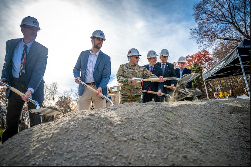 CTNG Breaks ground on new Putnam Readiness Center